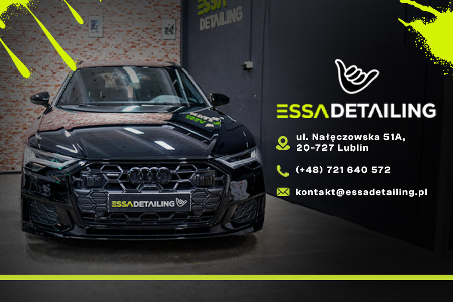 Zdjęcie na okładce dla ESSA Detailing Lublin - Autodetailing | Powłoka Ceramiczna | Elastomer | Studio Detailingowe Lublin i okolice